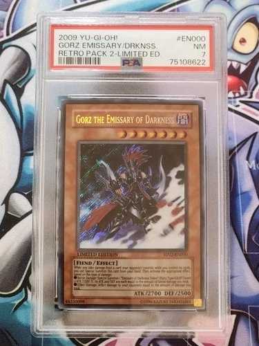遊戯王 RP02-EN000 ゴーズ・ザ・エミサリー・オブ・ダークネス シークレットレア (限定版) PSA 7｜WORLD RESOURCE【QUEEN店】
