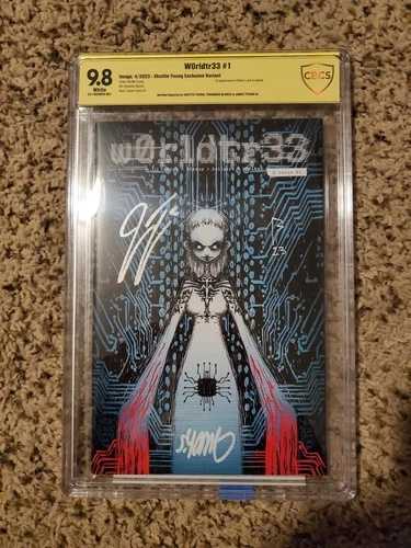 3x サイン入り W0RLDTR33 #1 スコッティ・ヤング限定 9.8 CBCS SS｜WORLD RESOURCE【QUEEN店】