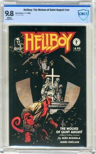 ヘルボーイ：聖アウグストの狼たち #nn CBCS 9.8 NMMT ホワイト 11/95ページ マイク｜WORLD RESOURCE【QUEEN店】