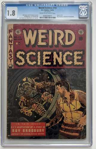 ウィアード・サイエンス 19 CGC 1.8 ECコミックス SOTI 1953 ウォーリー・ウッド表紙｜WORLD RESOURCE【QUEEN店】