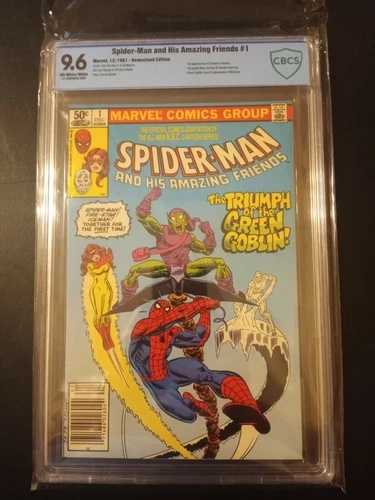 スパイダーマンとアメイジング・フレンズ 9.6 CBCS 初版 ファイヤースター 1981 CGC｜WORLD RESOURCE【QUEEN店】 86,515円