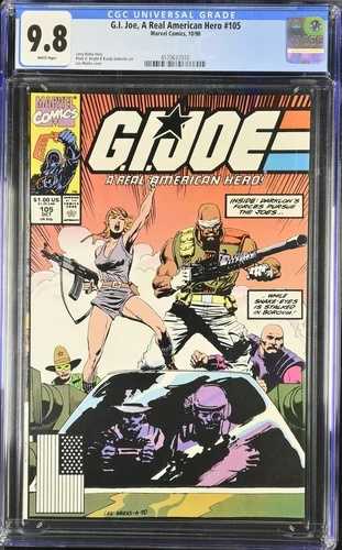 G.I.ジョー、真のアメリカンヒーロー #105 - マーベル・コミックス 1990年 CGC 9.8｜WORLD RESOURCE【QUEEN店】