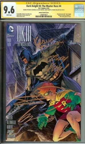 ダークナイトIII：マスターレース #4 CGC 9.6 ホワイトページ ID: 58623｜WORLD RESOURCE【QUEEN店】