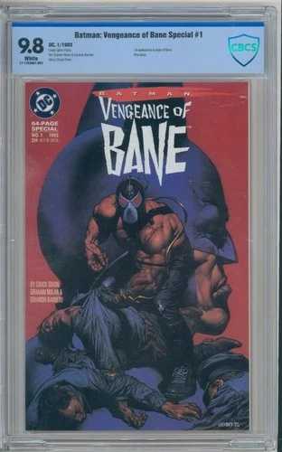 バットマン ヴェンジェンス・オブ・ベイン #1 CBCS 9.8 DCコミック 1993年 初登場 ホワイトページ|WORLD RESOURCE【QUEEN店】