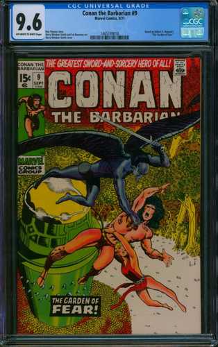コナン・ザ・バーバリアン #9 CGC 9.6 バリー・ウィンザー・スミス マーベルコミック 1971年｜WORLD RESOURCE【QUEEN店】