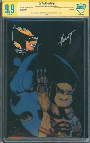 Do You Pooh X-Force Homage Metal 9/10 サイン/スケッチ/コメント CBCS 9.9（CGC 9.8ではありません）｜WORLD RESOURCE【QUEEN店】
