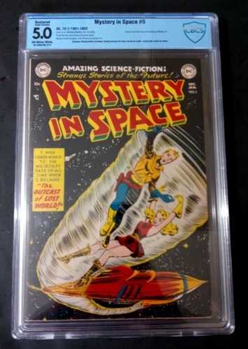 DCミステリー・イン・スペース第5号（1951年）失われた世界の追放者！CBCS復元版5.0｜WORLD RESOURCE【QUEEN店】