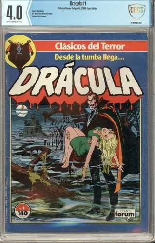 ドラキュラの墓 #1 (スペイン版) CBCS 4.0 グレード コミック ドラキュラ初登場 1988｜WORLD RESOURCE【QUEEN店】
