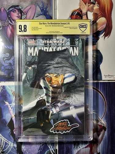 スター・ウォーズ マンダロリアン #5 CBCs 9.8 ロザリオ・ドーソンとマイク・メイヒューのサイン入り｜WORLD RESOURCE【QUEEN店】