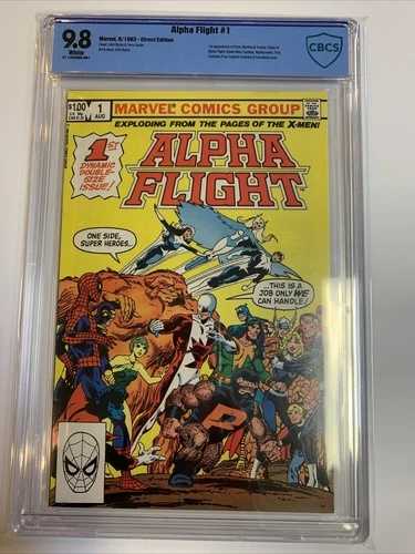 アルファフライト（1983）#1（CBCS 9.8 WP）初登場 パック＆マリーナ＆ツンドラ｜WORLD RESOURCE【QUEEN店】