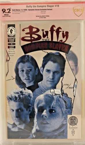バフィー・ザ・ヴァンパイア・スレイヤー #15 CBCS 9.2 ダニー・ストロング直筆サイン入り ダイナミック・フォース CGC|WORLD RESOURCE【QUEEN店】
