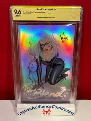 Blend Sketchbook #3 - Convention Blackcat Foil Exclusive サイン入り Warren Louw - CB｜WORLD RESOURCE【QUEEN店】