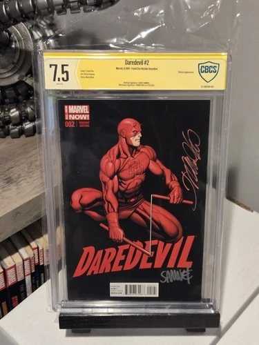 マーベル デアデビル #2 CBCS 7.5 サイン入りフランク チョー、クリス サムニー｜WORLD RESOURCE【QUEEN店】 94,380円