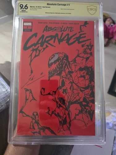 アブソリュート・カーネイジ 1 レッドブランクバリアント - CBCS 9.8 フルアートスキャン｜WORLD RESOURCE【QUEEN店】