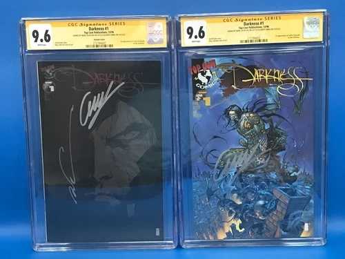 ダークネス #1 - トップカウ - CGC SS 9.6 セット - マーク・シルヴェストリ、ガース・エニスによるサイン入り｜WORLD RESOURCE【QUEEN店】