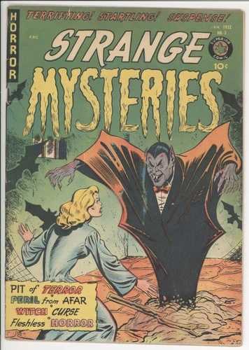 STRANGE MYSTERIES 3 FN/6.0 - 1952年発行の良質な中級PCH!|WORLD RESOURCE【QUEEN店】