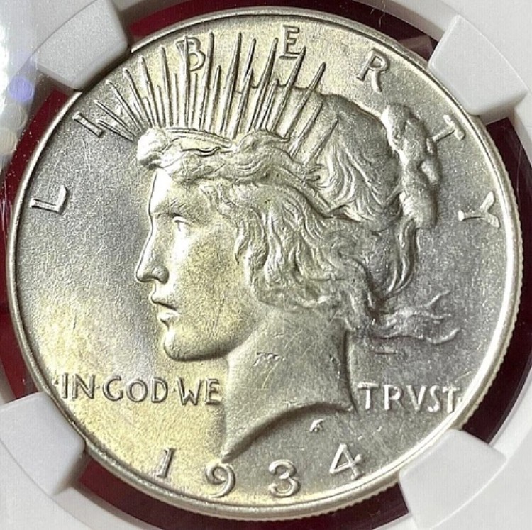 NGC UNC! 1934年 平和ドル｜WORLD RESOURCE【QUEEN店】
