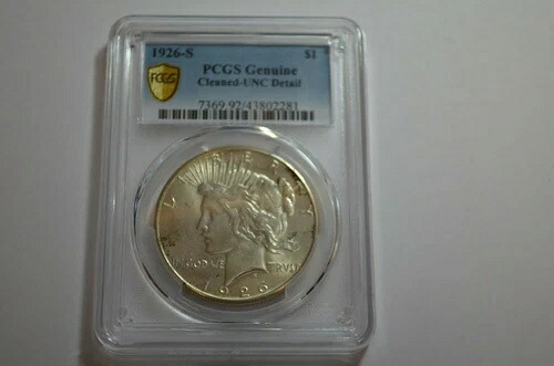 1926-S PCGS UNC 詳細 -クリーニング済み- ぜひご覧ください｜WORLD RESOURCE【QUEEN店】