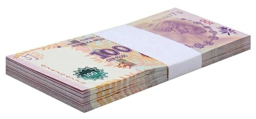 アルゼンチン 100ペソ、2012 ND、P-358b.3、UNC X 100 PCSバンドルパック｜WORLD RESOURCE【QUEEN店】