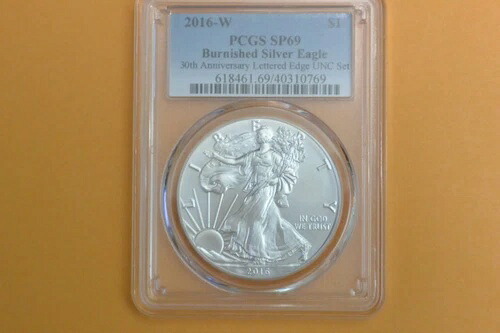 2016年 W バーニッシュ シルバー イーグル PCGS SP69 年次ドル シルバー イーグル UNC セット｜WORLD RESOURCE【QUEEN店】 64,130円