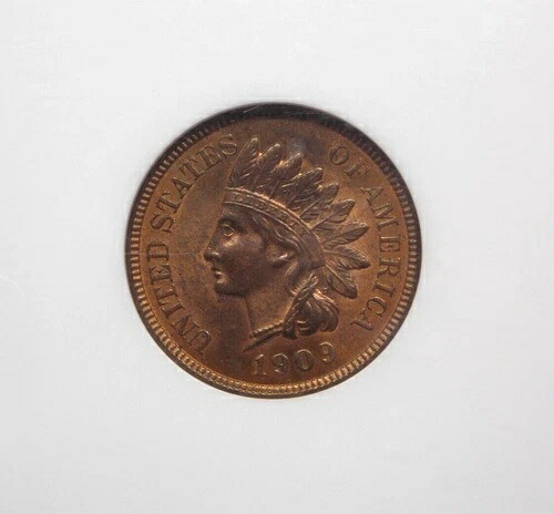 1909 インディアンヘッド セントペニー 1c NGC MS64 RB #012 レッドブラウン UNC BU ECC&C, Inc.｜WORLD RESOURCE【QUEEN店】