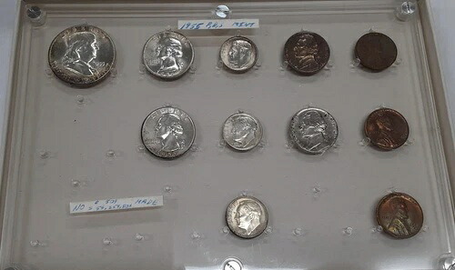 1955年 PD&S UNCセット（ザイツホルダー入り） - 未使用、トーニング加工済み、合計11枚｜WORLD RESOURCE【QUEEN店】