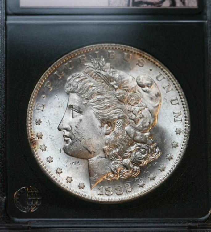 1882-S モーガン銀貨 PL UNC *VAM 37 (I3,R5)* (ロット番号 18-7)｜WORLD RESOURCE【QUEEN店】