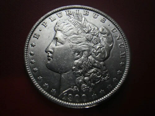 1900-"P" モーガン シルバー $-UNC/BU/MS++++ 100% ミント グラム重量 - 2 つの光沢のある表面!｜WORLD RESOURCE【QUEEN店】