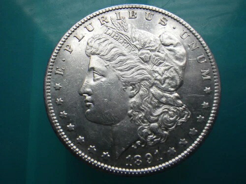 1891S モーガン銀貨 $、UNC / MS++ 光沢良好、良好な日付 - 5,296,000 - プレミアム価値｜WORLD RESOURCE【QUEEN店】