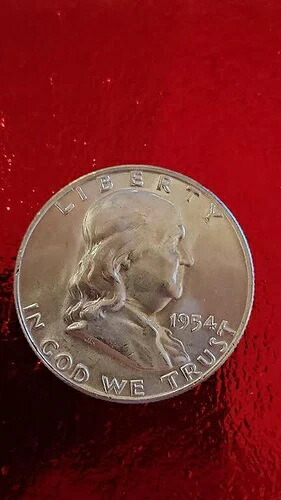 1954-D 50C「バッグス・バニー」FS-401 フランクリン ハーフダラー、UNC、新品同様｜WORLD RESOURCE【QUEEN店】