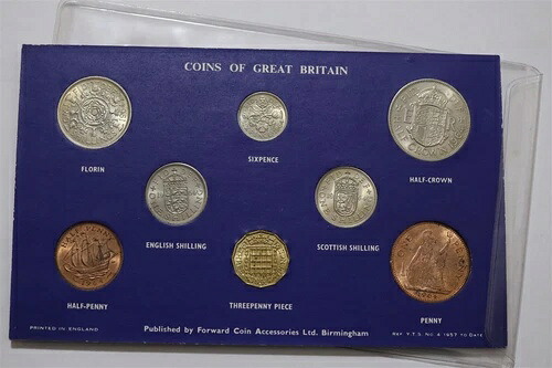 ? ?? 英国 GB 1964 ミントセット UNC ケース入り B78 #407｜WORLD RESOURCE【QUEEN店】 27,170円
