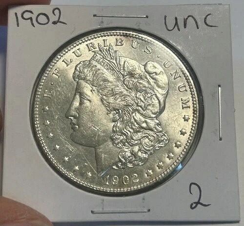 1902年 モーガン銀貨 1ドル硬貨 BU/UNC|WORLD RESOURCE【QUEEN店】