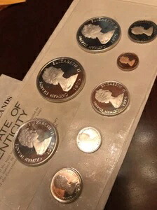 UNC 1975 ケイマン諸島 プルーフ銀貨 8枚セット｜WORLD RESOURCE【QUEEN店】