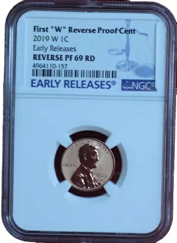 ?? UNC ファースト "W" リバース プルーフ セント 2019-W リンカーン セント NGC リバース PF 69 USA｜WORLD RESOURCE【QUEEN店】