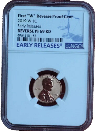 ?? UNC ファースト "W" リバース プルーフ セント 2019-W リンカーン セント NGC リバース PF 69 USA｜WORLD RESOURCE【QUEEN店】