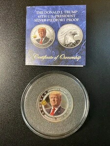 トランプ・ブラフォード・エクスチェンジ 50G シルバー・プルーフ 非常に希少 2022年に275ドルで落札|WORLD RESOURCE【QUEEN店】