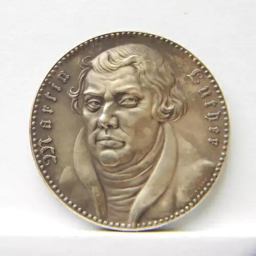 ドイツ カール・ゲッツ 1933年 ルター生誕450周年記念 銀メダル K490; 希少 UNC｜WORLD RESOURCE【QUEEN店】
