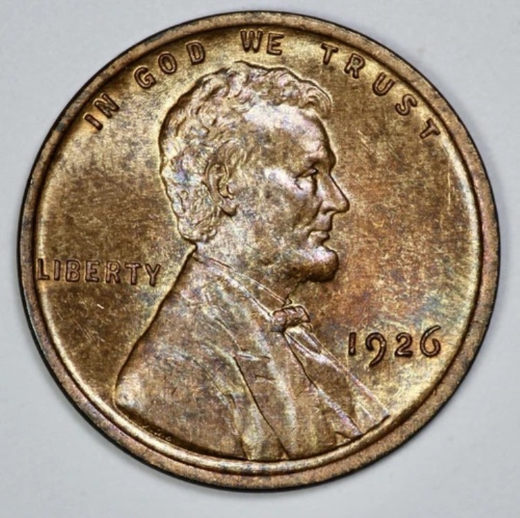 1926年リンカーン1セントブリリアントUNCウィートペニー|WORLD RESOURCE【QUEEN店】