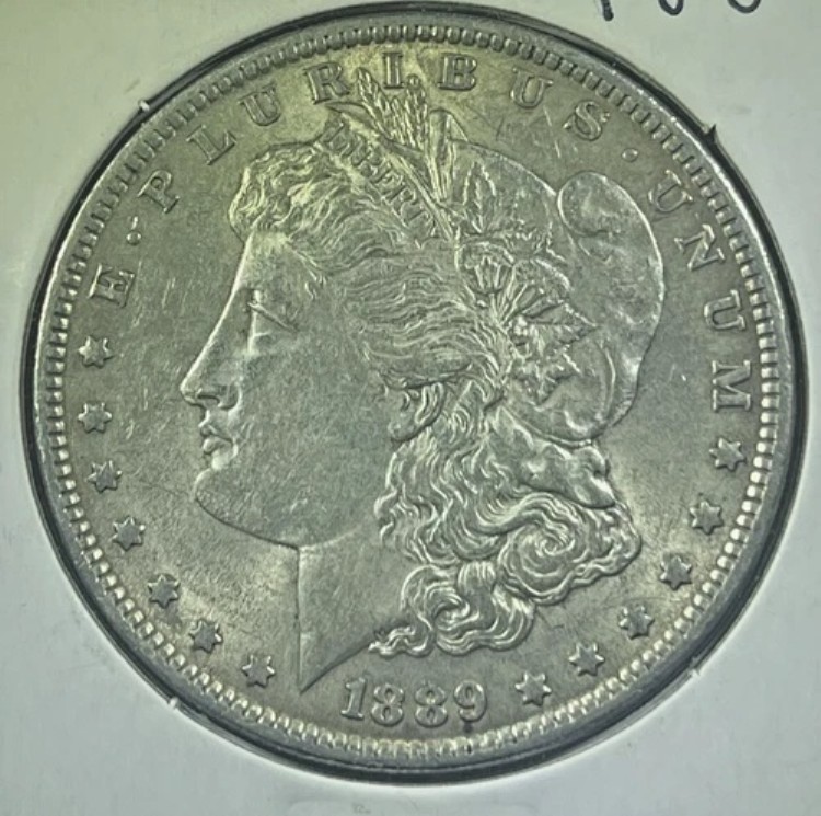 1889-P モルガン銀貨 AU/BU ルックス UNC｜WORLD RESOURCE【QUEEN店】
