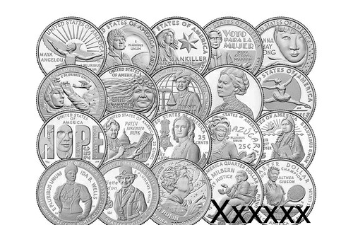 2022 - 2025 PD アメリカンウィメンズ クォーターセット(現在まで)36枚 UNC 低品質2nds|WORLD RESOURCE【QUEEN店】