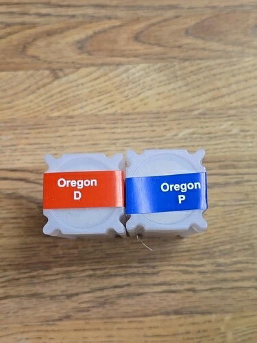 米国造幣局 UNC 未流通 2005 P & D オレゴン州クォーターロール 40枚入り|WORLD RESOURCE【QUEEN店】