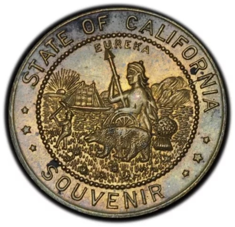 1935年サンディエゴ国際博覧会記念品トークン BU / UNC チョイス|WORLD RESOURCE【QUEEN店】
