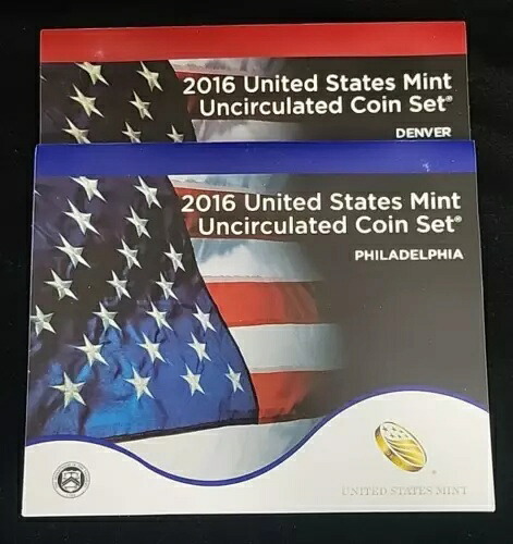 2016 P&D 未流通ミントセット | 美しいセット | 米国造幣局セット | UNC|WORLD RESOURCE【QUEEN店】