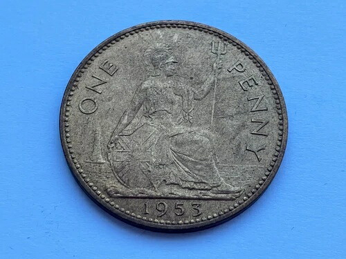 1953年 未流通ペニー エリザベス2世女王 - 未開封パック UNC|WORLD RESOURCE【QUEEN店】