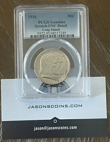 1936年ロングアイランド記念ハーフドル PCGS UNC - 詳細|WORLD RESOURCE【QUEEN店】