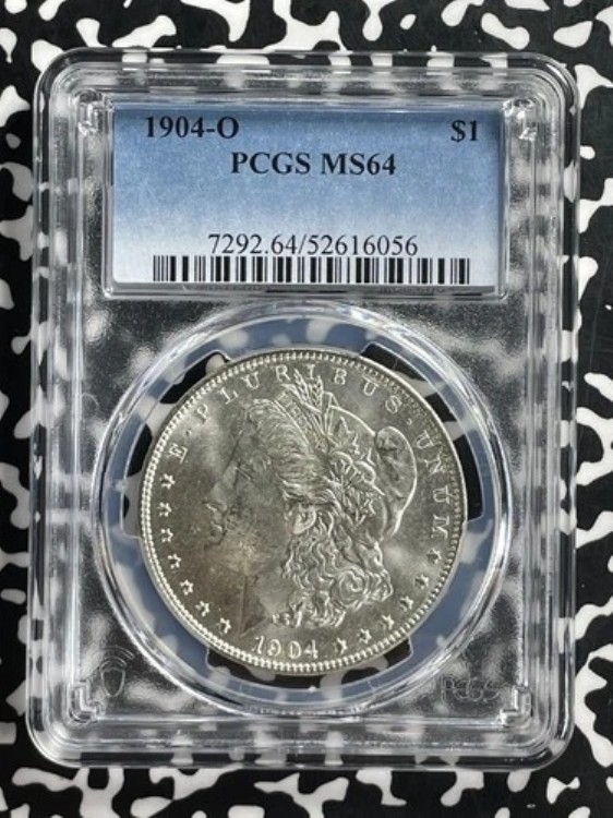 1904年頃 米国1ドル モルガン・ダラー PCGS MS64 ロット番号 G353 シルバー！ チョイス UNC！｜WORLD RESOURCE【QUEEN店】