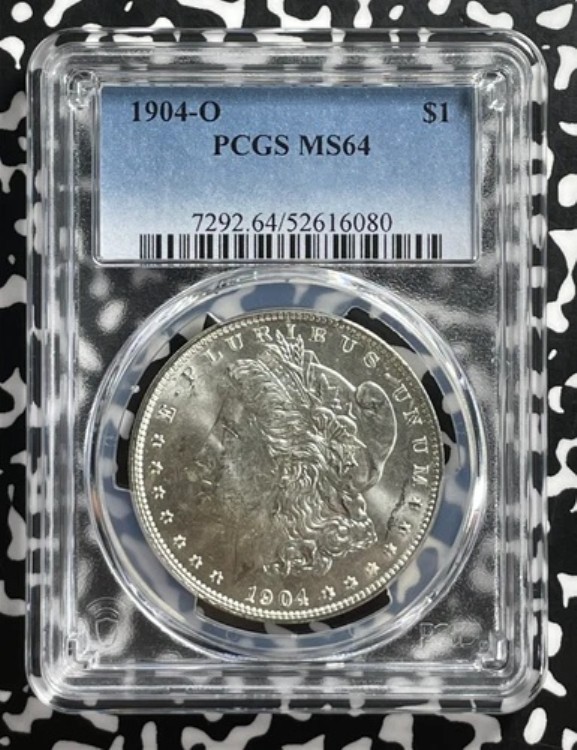 1904年頃 アメリカ 1ドル モルガン・ダラー PCGS MS64 ロット番号 G448 シルバー! チョイス UNC!|WORLD RESOURCE【QUEEN店】