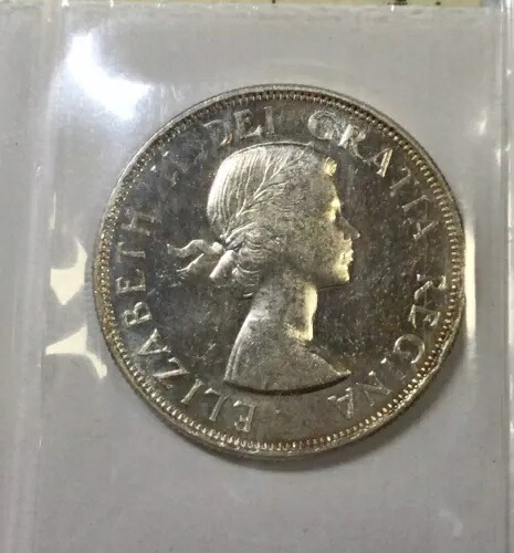 カナダ 1953年 Lサイズ ショルダーフォールド 50セント EIIR ICCS MS 64 オリジナル UNC 希少｜WORLD RESOURCE【QUEEN店】 49,500円