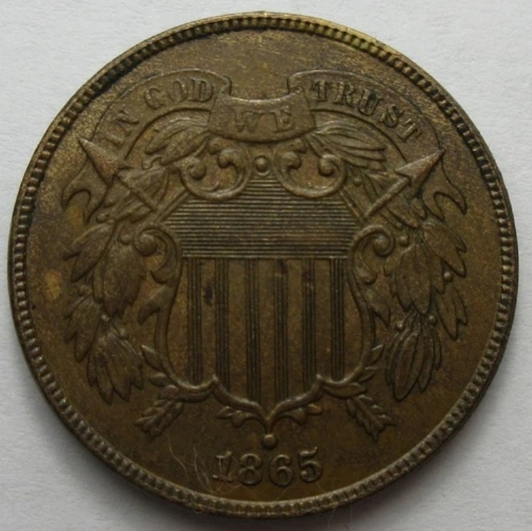 1865年 2セント -UNC- (#1211x)|WORLD RESOURCE【QUEEN店】