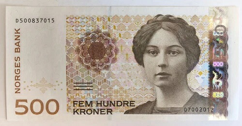 ノルウェー 500 クローネ 2012 P51 UNC｜WORLD RESOURCE【QUEEN店】